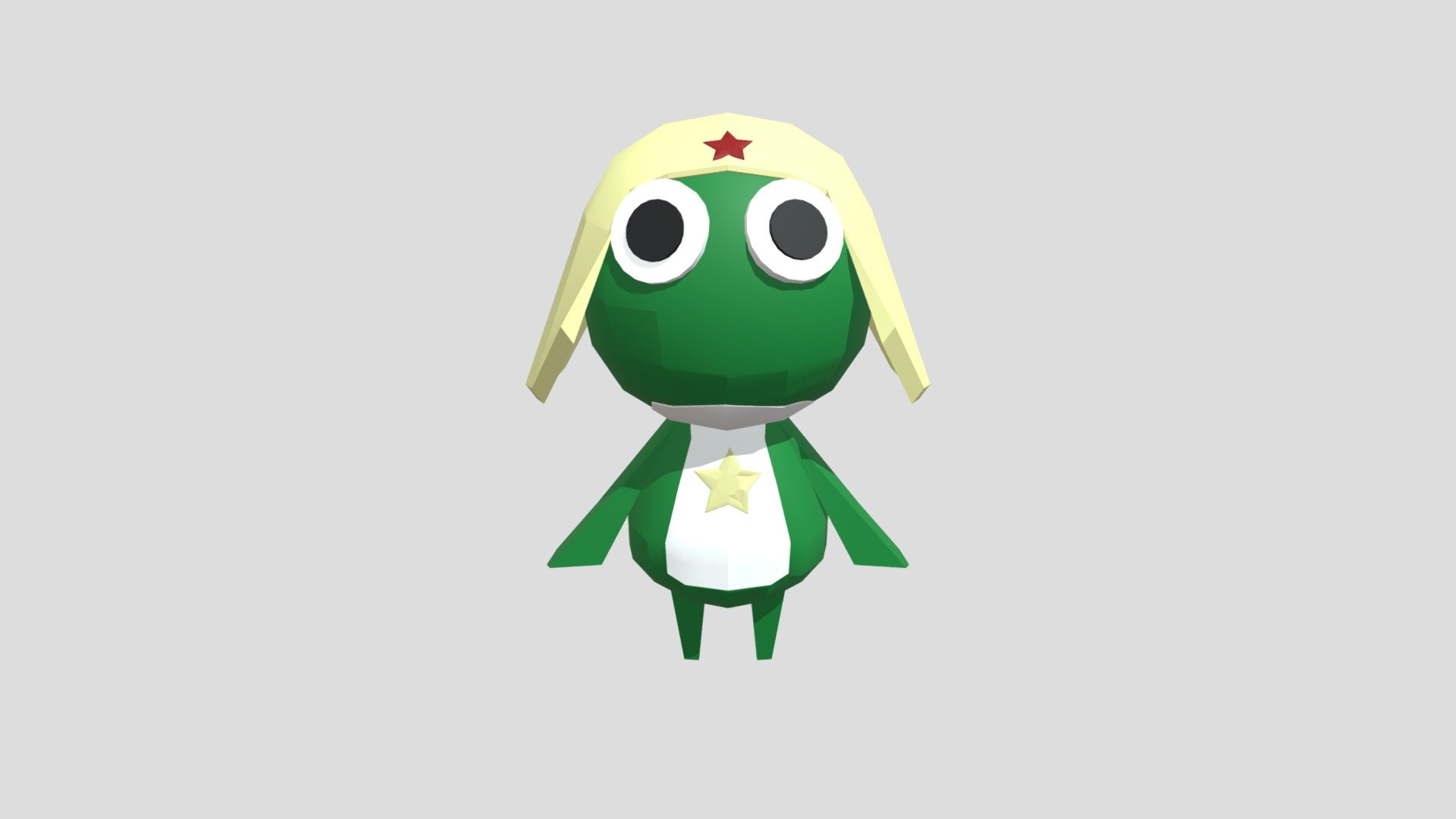 Keroro 3d Model By Cspss9803 494e6da Sketchfab 5660