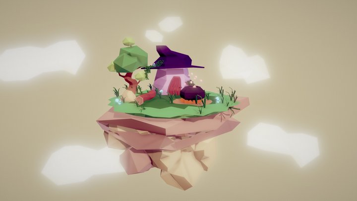 Casa de Bruxa 3D Model
