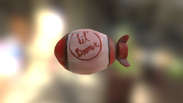 Lil' Boomer Texturing Practice 3D Model