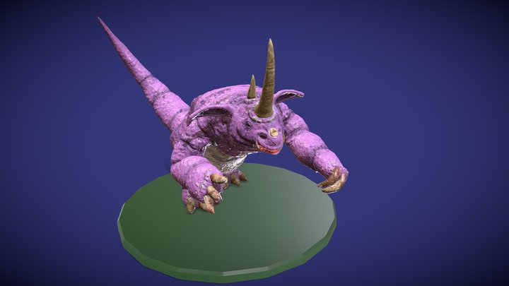 B2D1_Istace_Marion_CharaAdvAnim_StyledPose 3D Model