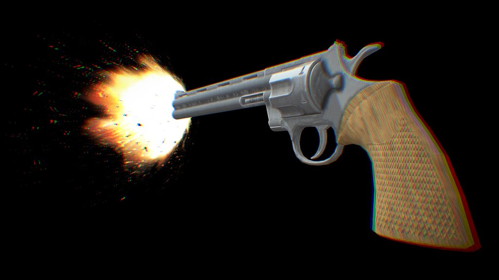 Free Animated Revolver