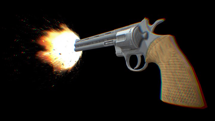 Free Animated Revolver