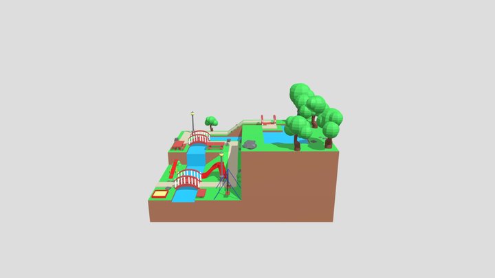 PARQUE SKETCHFAB 3D Model