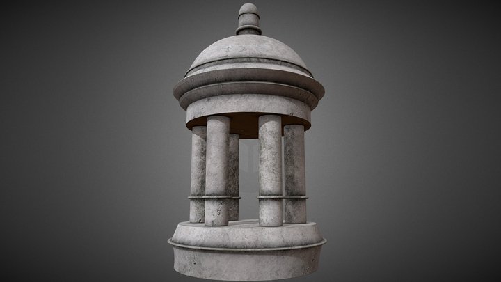 Small Ancient Dome 3D Model