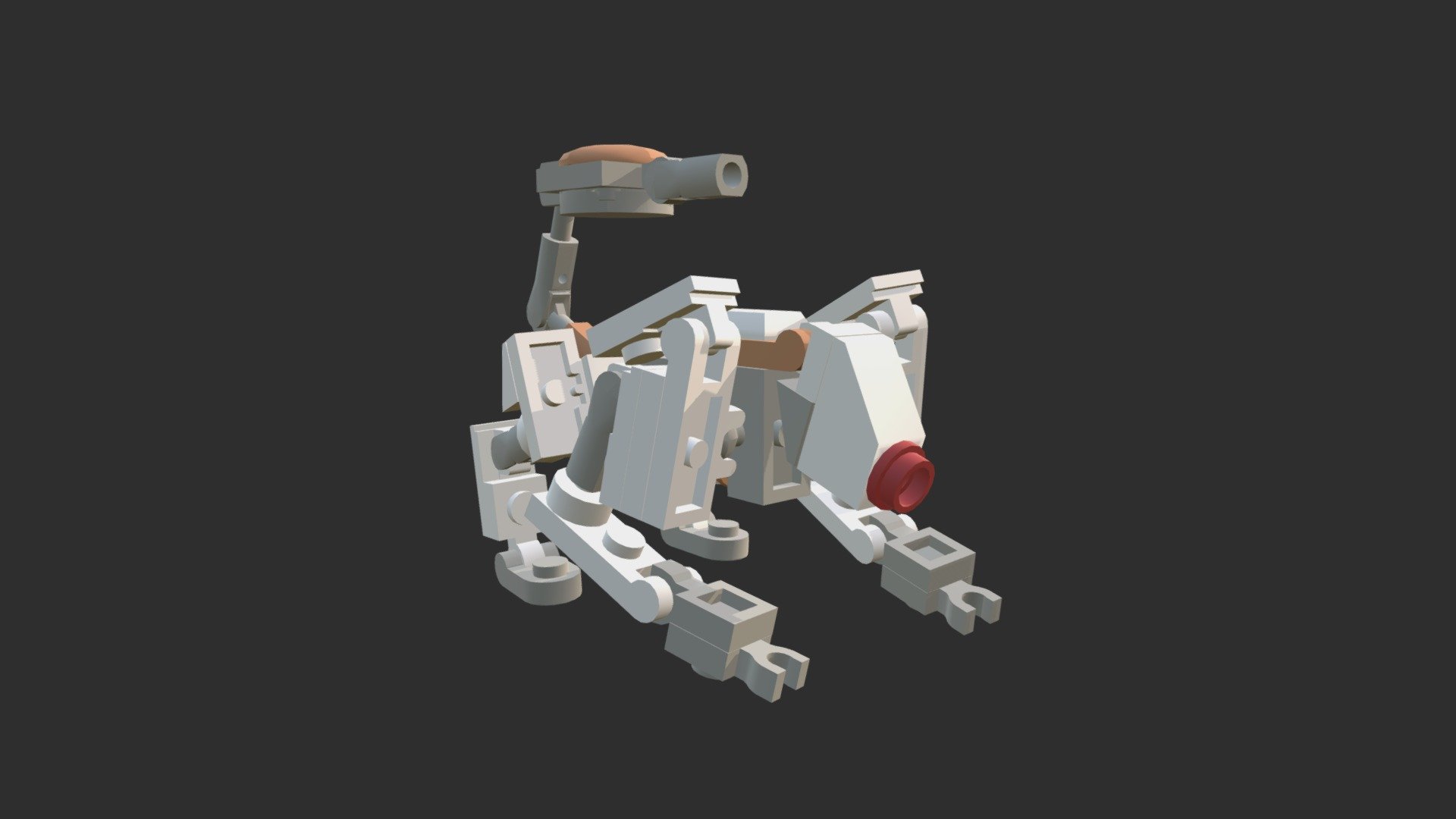 Monthly Mecha-Making Inspiration Game 1 - 3D model by Aardvark17 ...