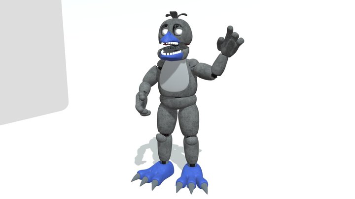 Unwithered Chica by UFMP 3D Model