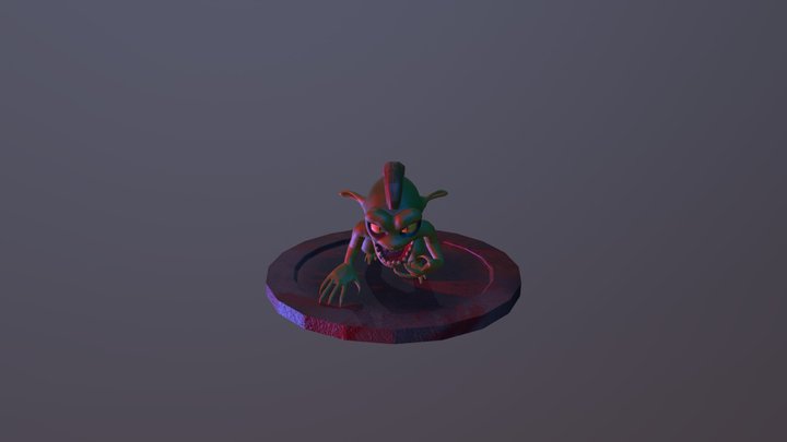 Horror Hangover - Gremblin Monster 3D Model
