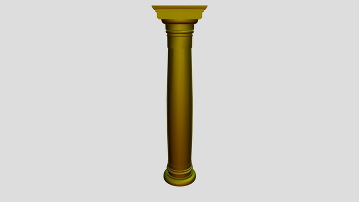 S Columns -revit 3D Model