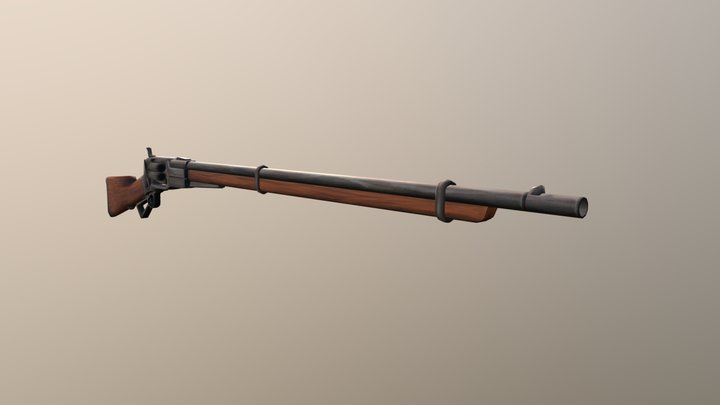 Rancher's Rifle 3D Model