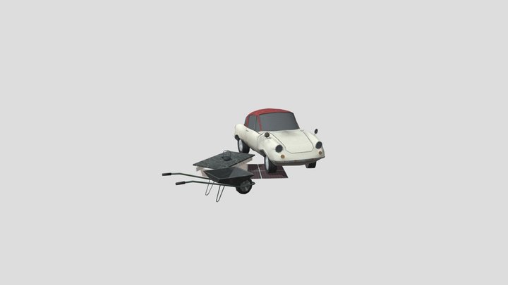 DAE 5 Finished props - Grandmother's house 3D Model