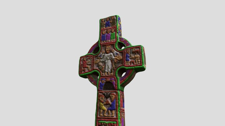 Castledermot Cross 3D Model