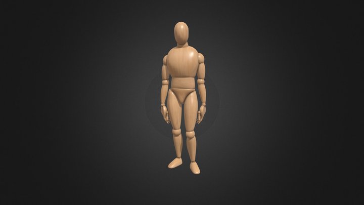 Puppet (rigged with Mixamo) 3D Model