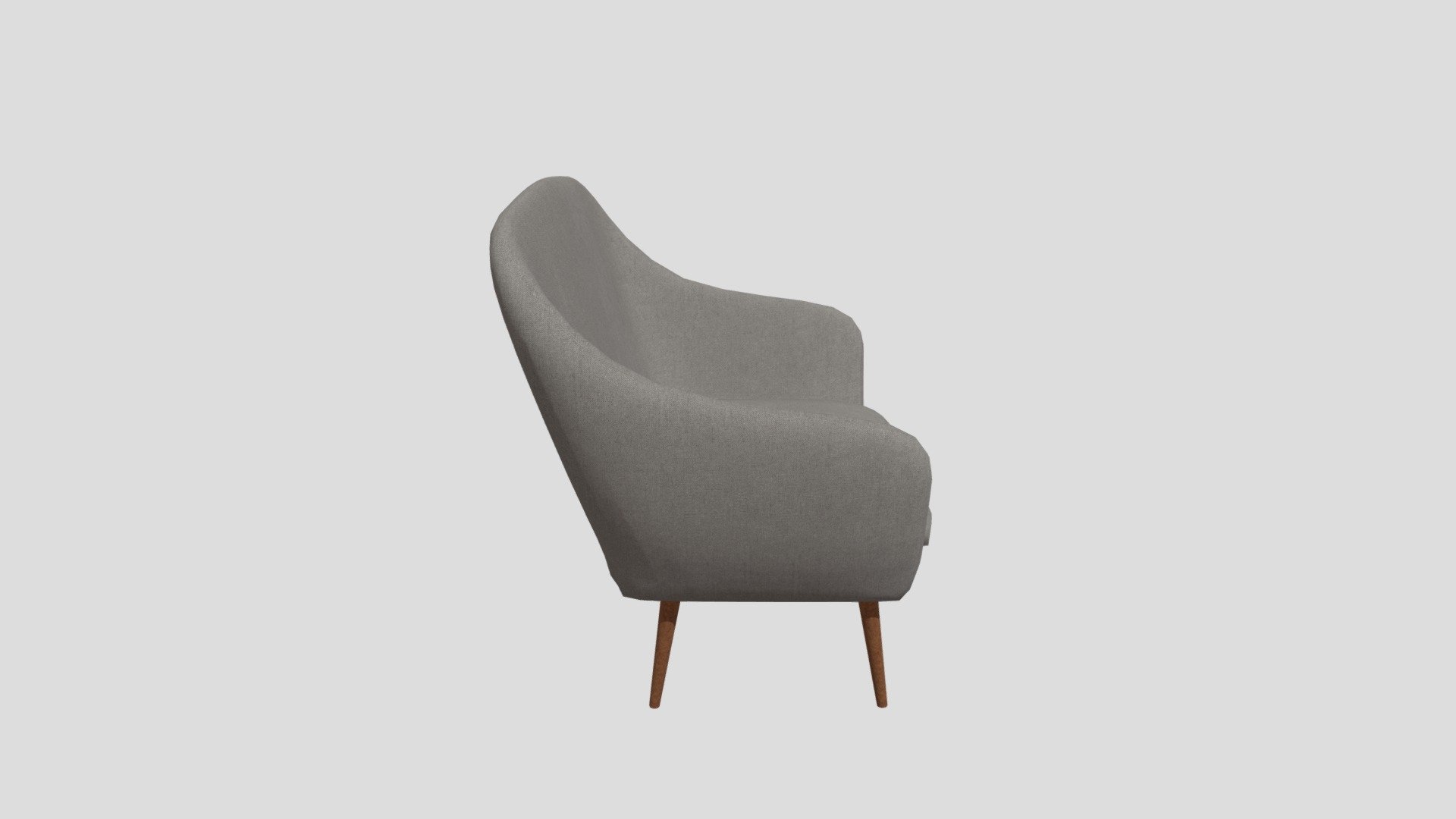 Silla de club sencilla