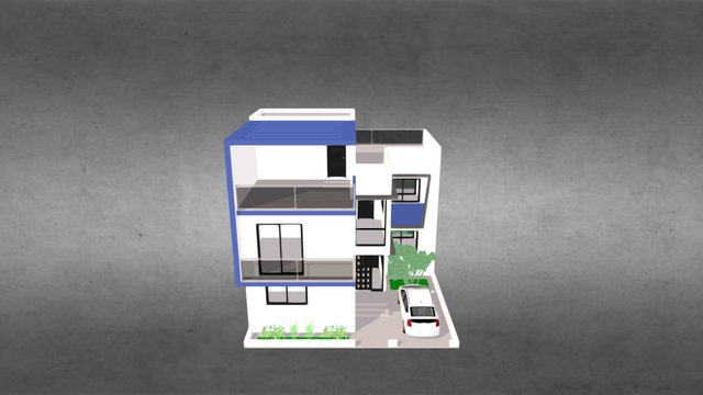 Villa F3 - Residence Salam MBAO 3D Model