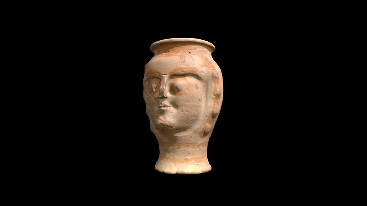 Crambeck Ware Painted Pottery 3D Model