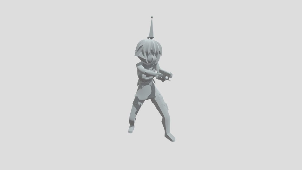 Conical Hat Warrior
