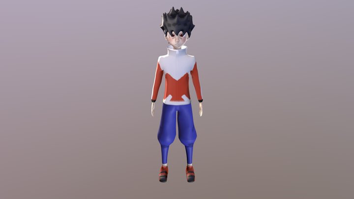 Personagem 2: Hugh 3D Model