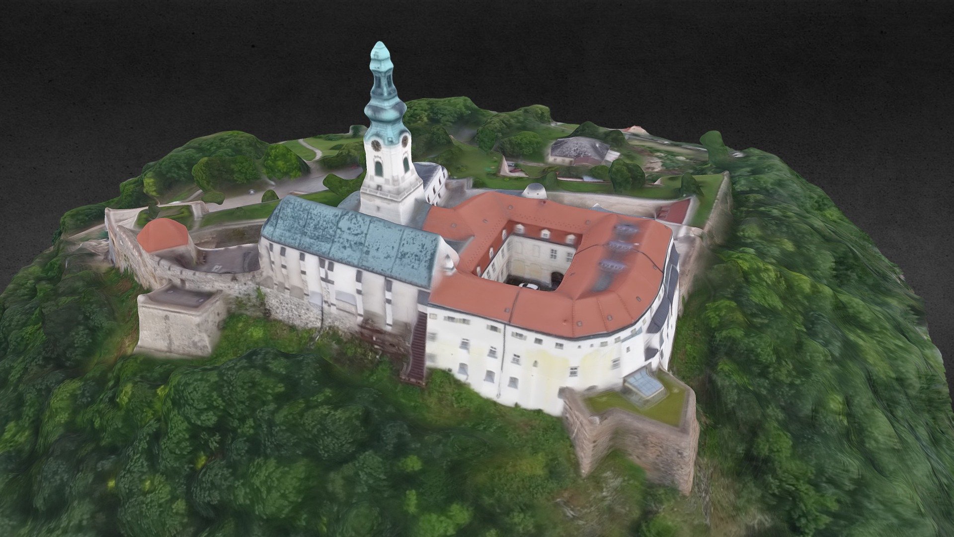 Château de Nitriansky, Slovaquie