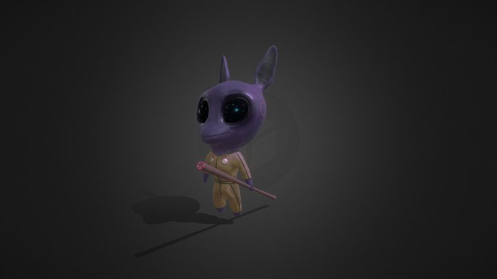 Nuts - Space Warrior 3D Model