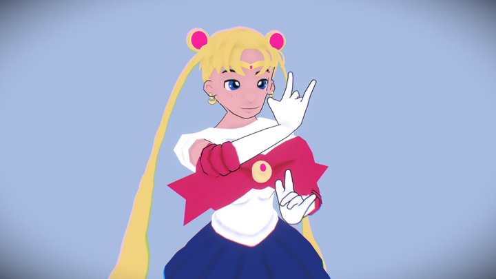 sailor_moon 3D Model