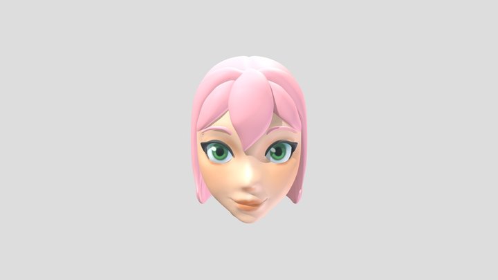 miki head model 3D Model