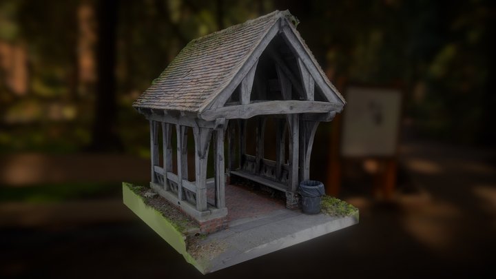The Lych Gate 3D Model