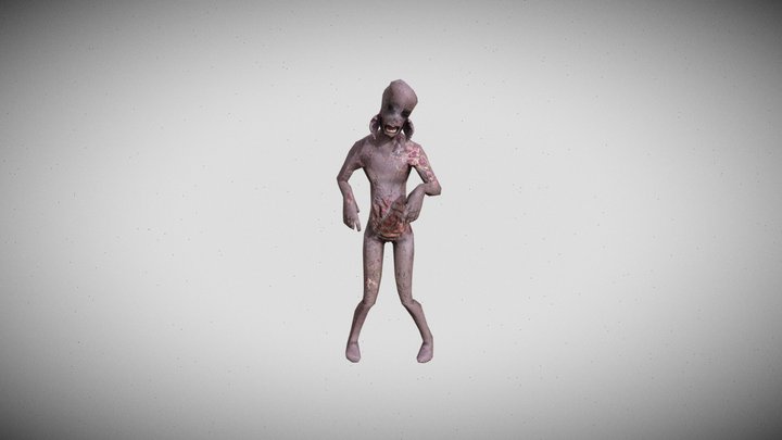 Tunnel Dweller 3D Model