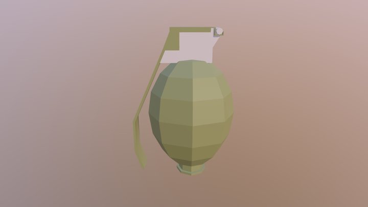 Grenade Test 3D Model