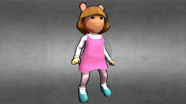 D.W. 3D Model