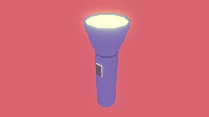 Flashlight 3D Model