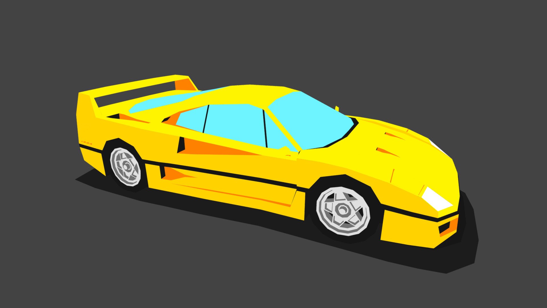 Ferrari f40 3d model