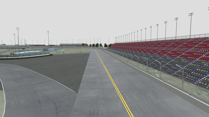 Daytona_international_speedway_2007_Piston Cup – Modello 3D gratuito STL