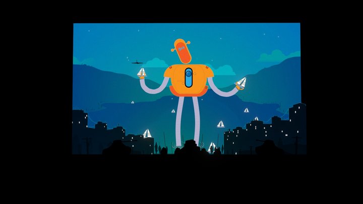 Giant Robot 3D Model