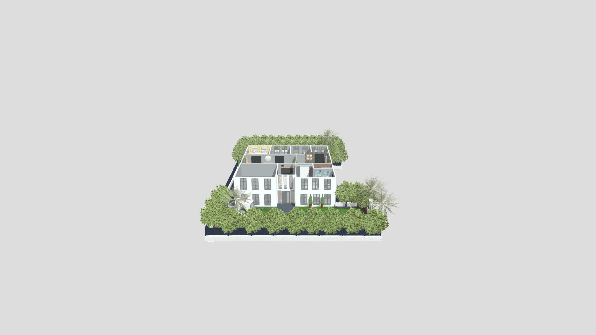 British modern home