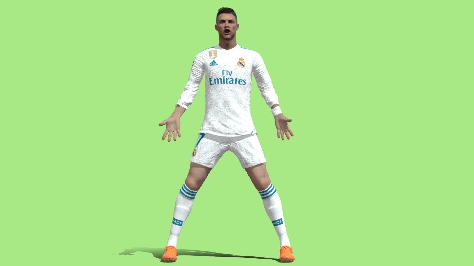 Real unveils Ronaldo; CR7 to CR9