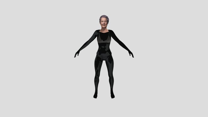 Olddd333@ Old Man Idle 3D Model