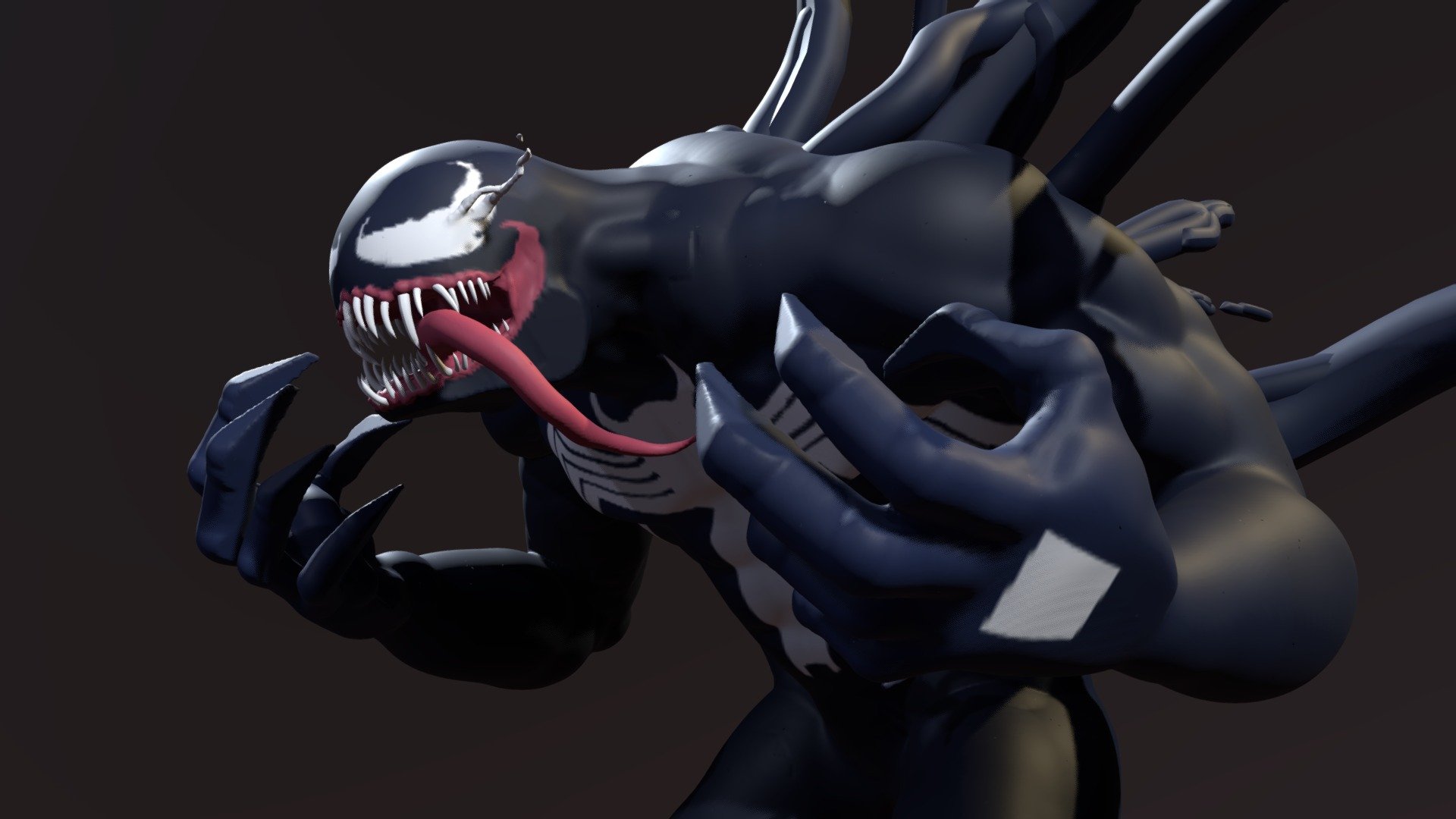 I sculpted Venom in MasterpieceVR. 