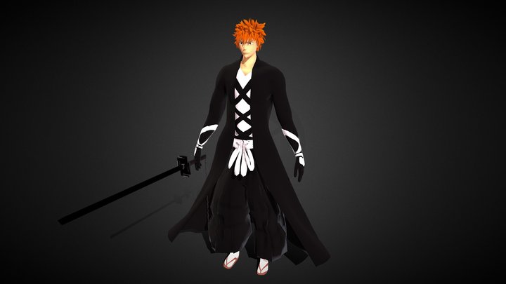 STL file Ichigo Zangetsu 1 180cm 💬・3D printable model to download・Cults