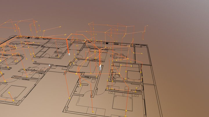 Residencial Multifamiliar 3D Model
