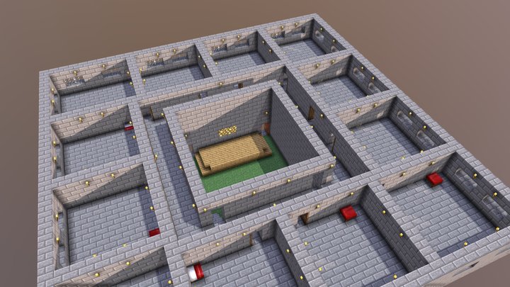 keep (inn level) 3D Model