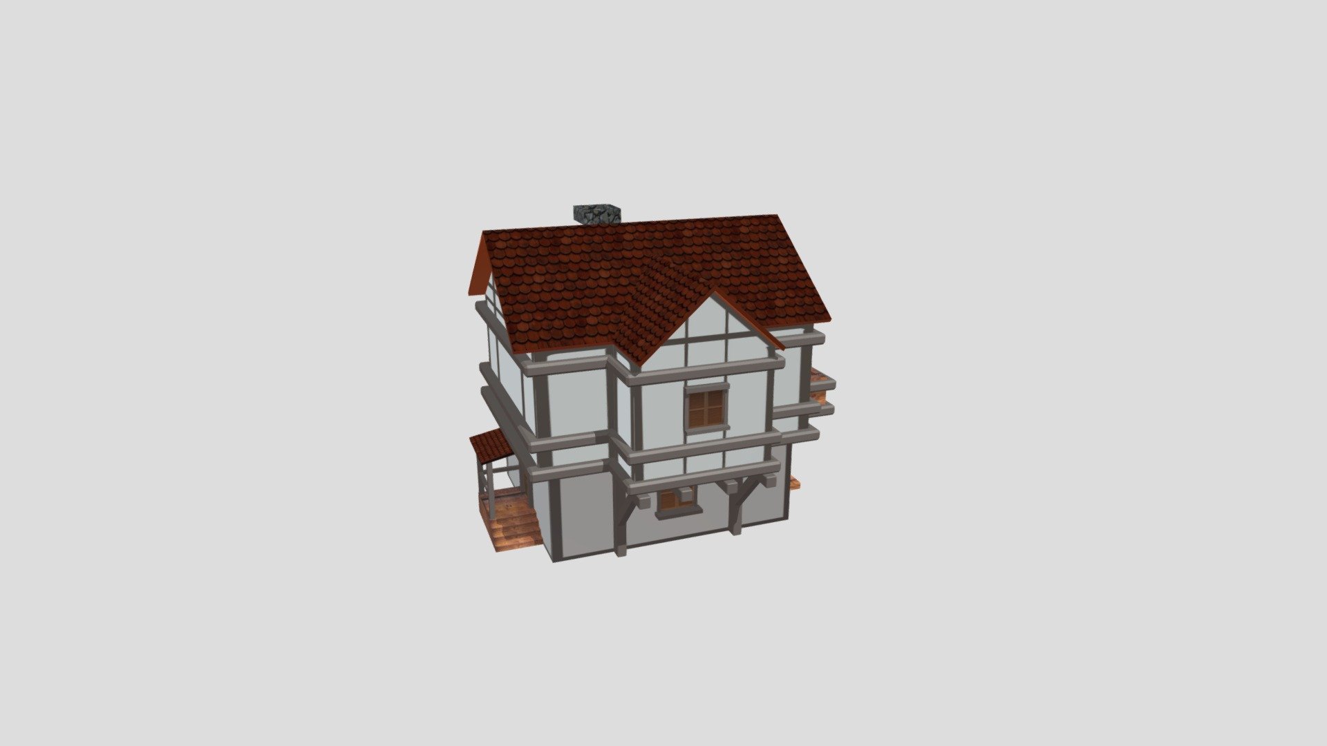 dom2 - 3D model by serzh (@serzhik0) [4963a76] - Sketchfab
