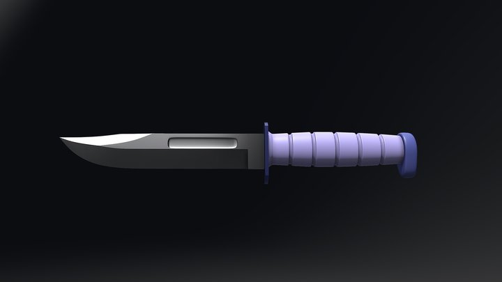 Knife Vizualization | HP 3D Model