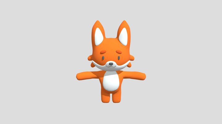 Fox 3D Model