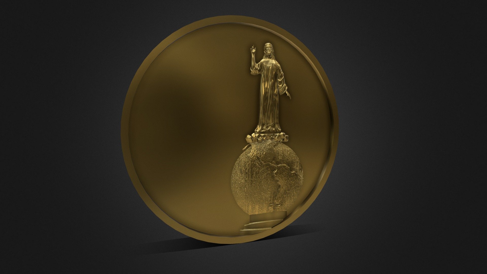 SALVADOR DEL MUNDO - 3D model by melvinmorataya [4964e17] - Sketchfab