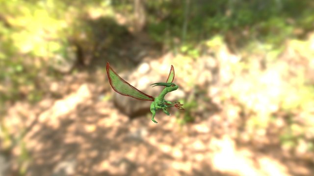 Flygon 3D Model
