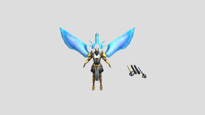 Gabriel no rig 3D Model