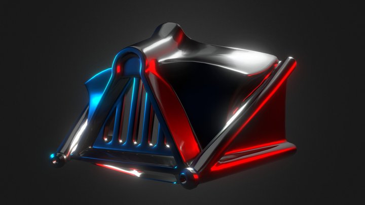 Vader Sith FaceMask 3D Model