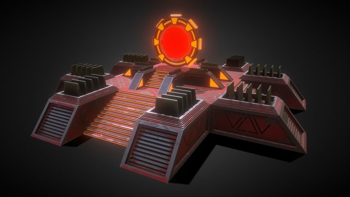 Star Gate Portal One 3D Model
