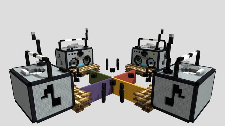Bridge Map - Boombox 3D Model
