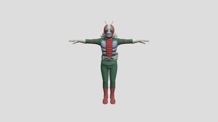 Kamenrider 3D models - Sketchfab